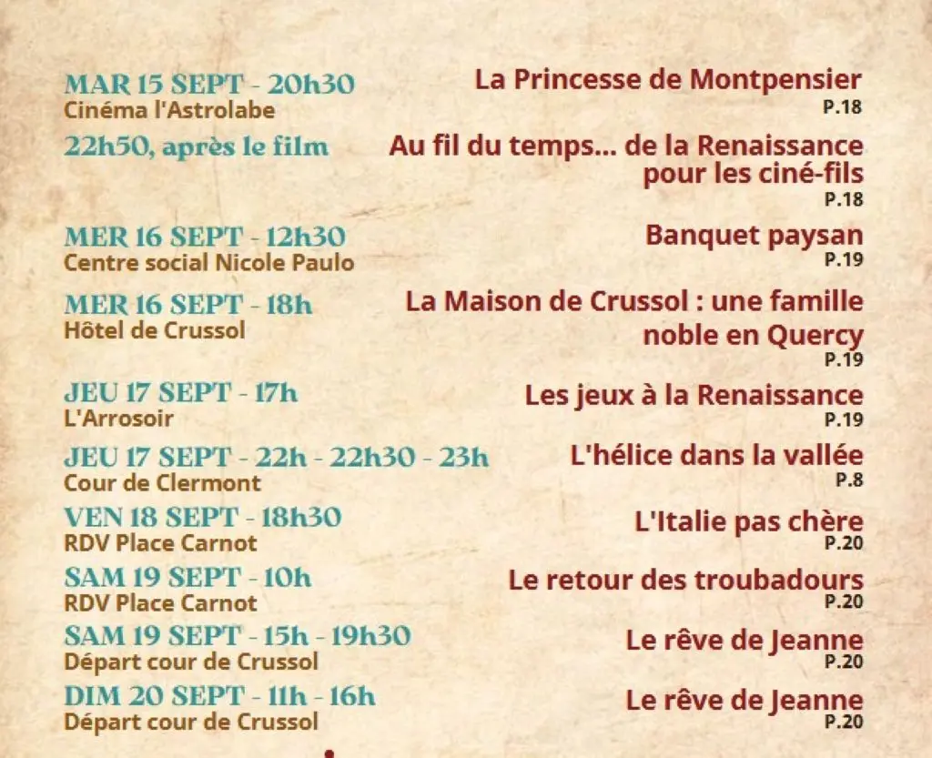 programme 3