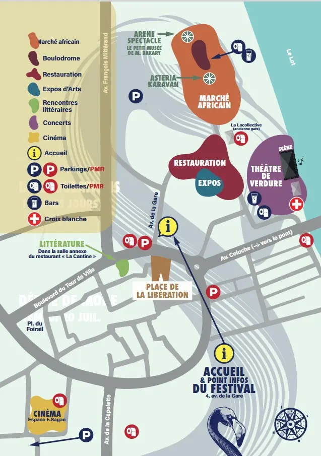 carte les lieux