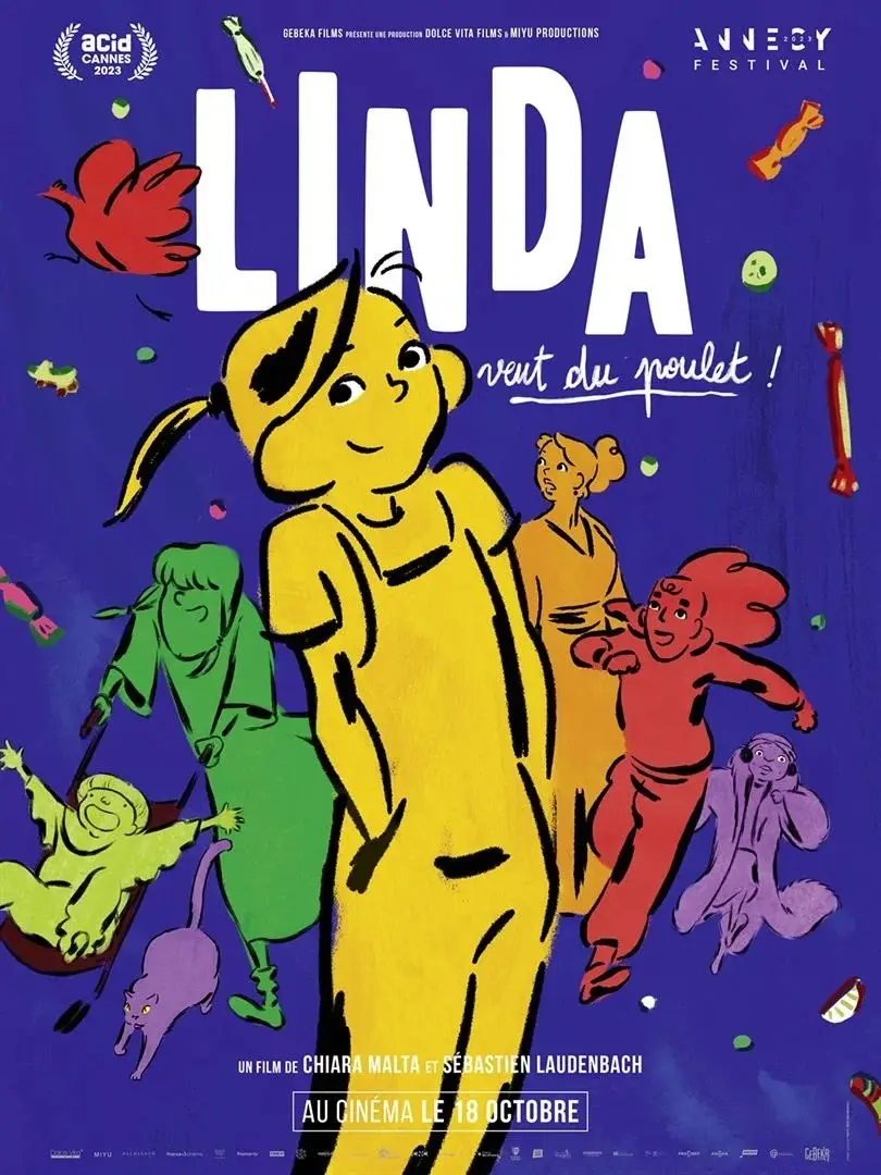 Cinécolor. Linda veut du poulet
