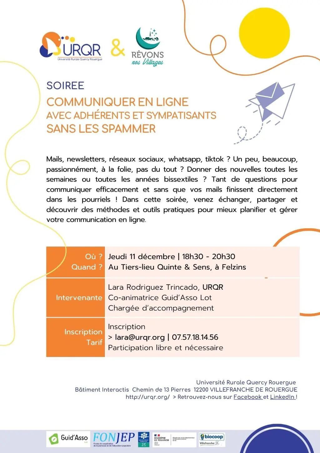 Communiquer sans spammer