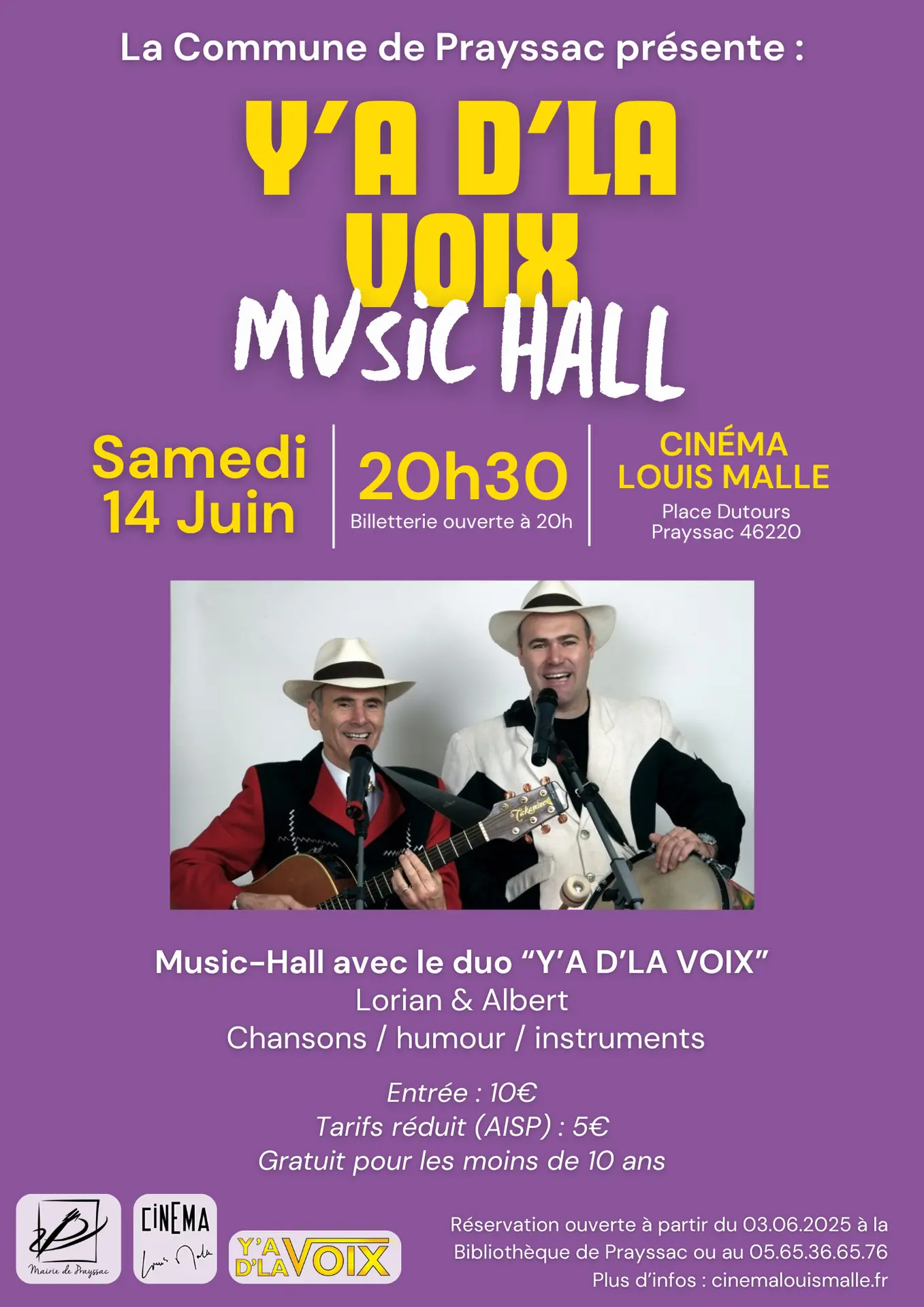 Concert Y'a D'La Voix à Prayssac - 14.06.2025 - 2