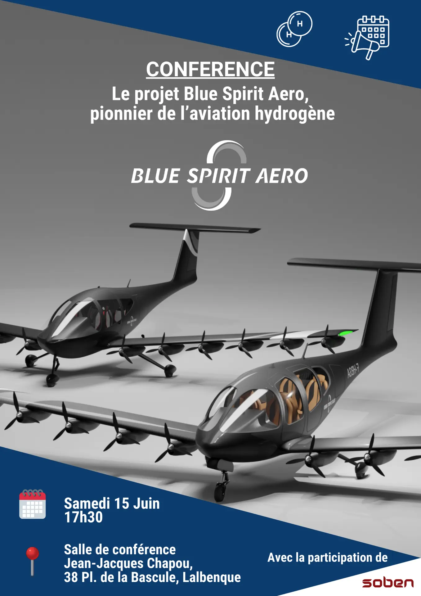 Conférence L’utilisation de l’hydrogène dans l’aviation de demain - 4