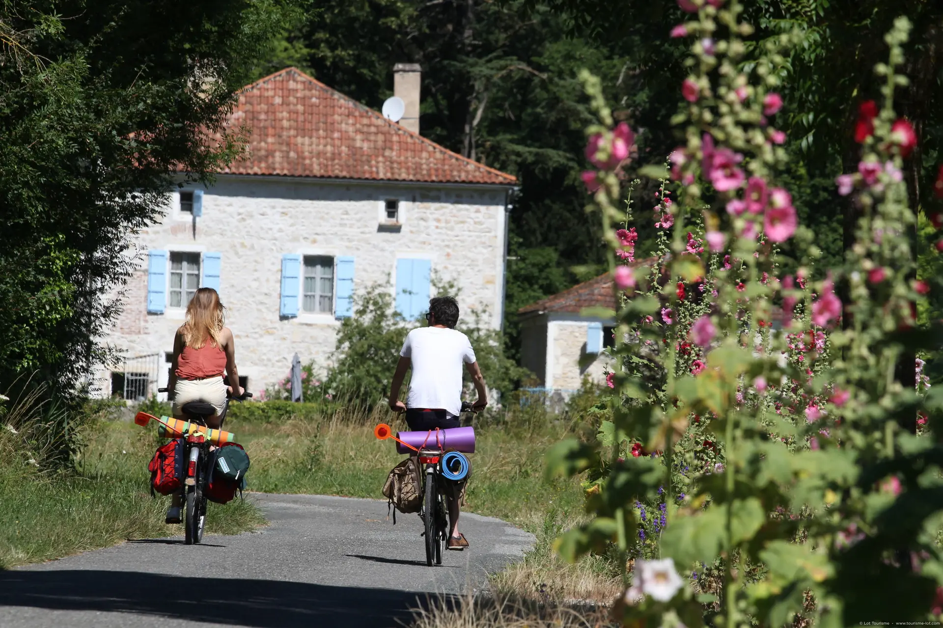Cyclo en Vallée du Lot