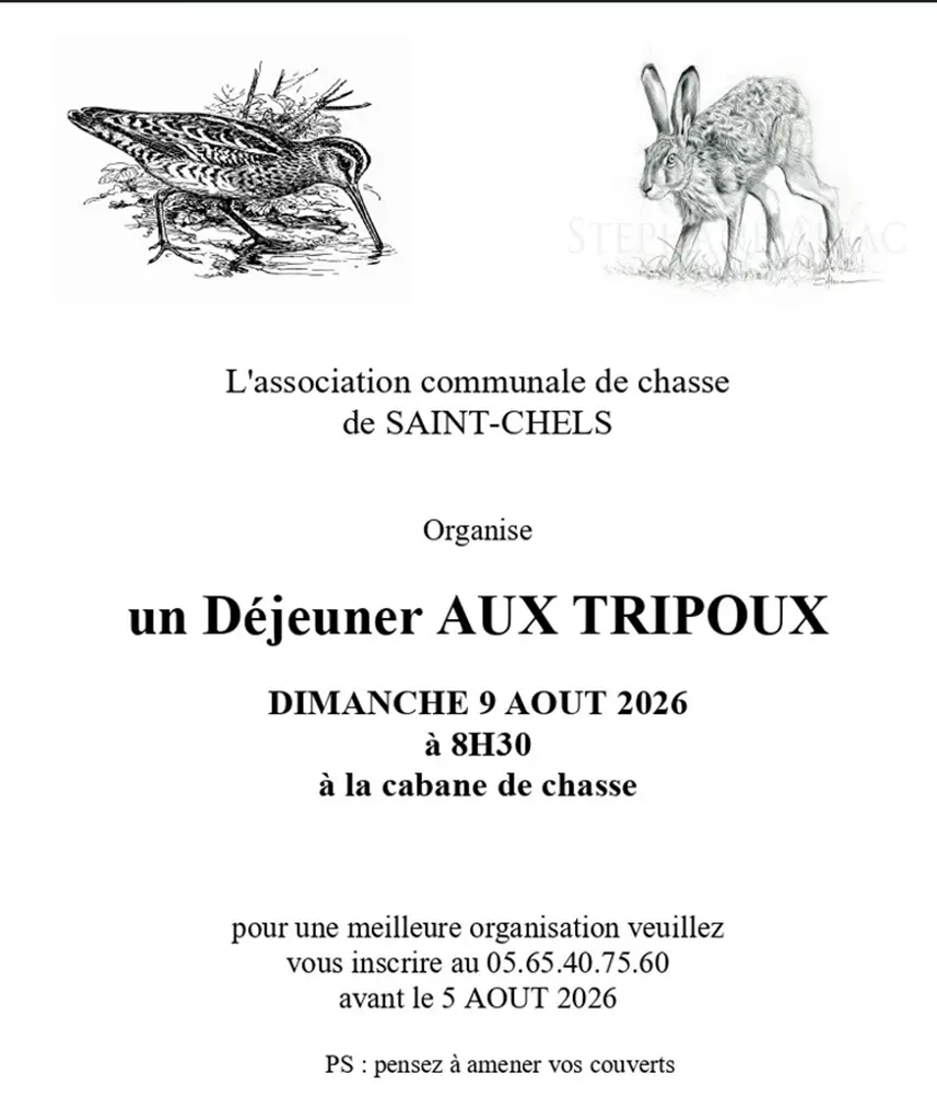 Dejêuner tipoux st chels 09-08