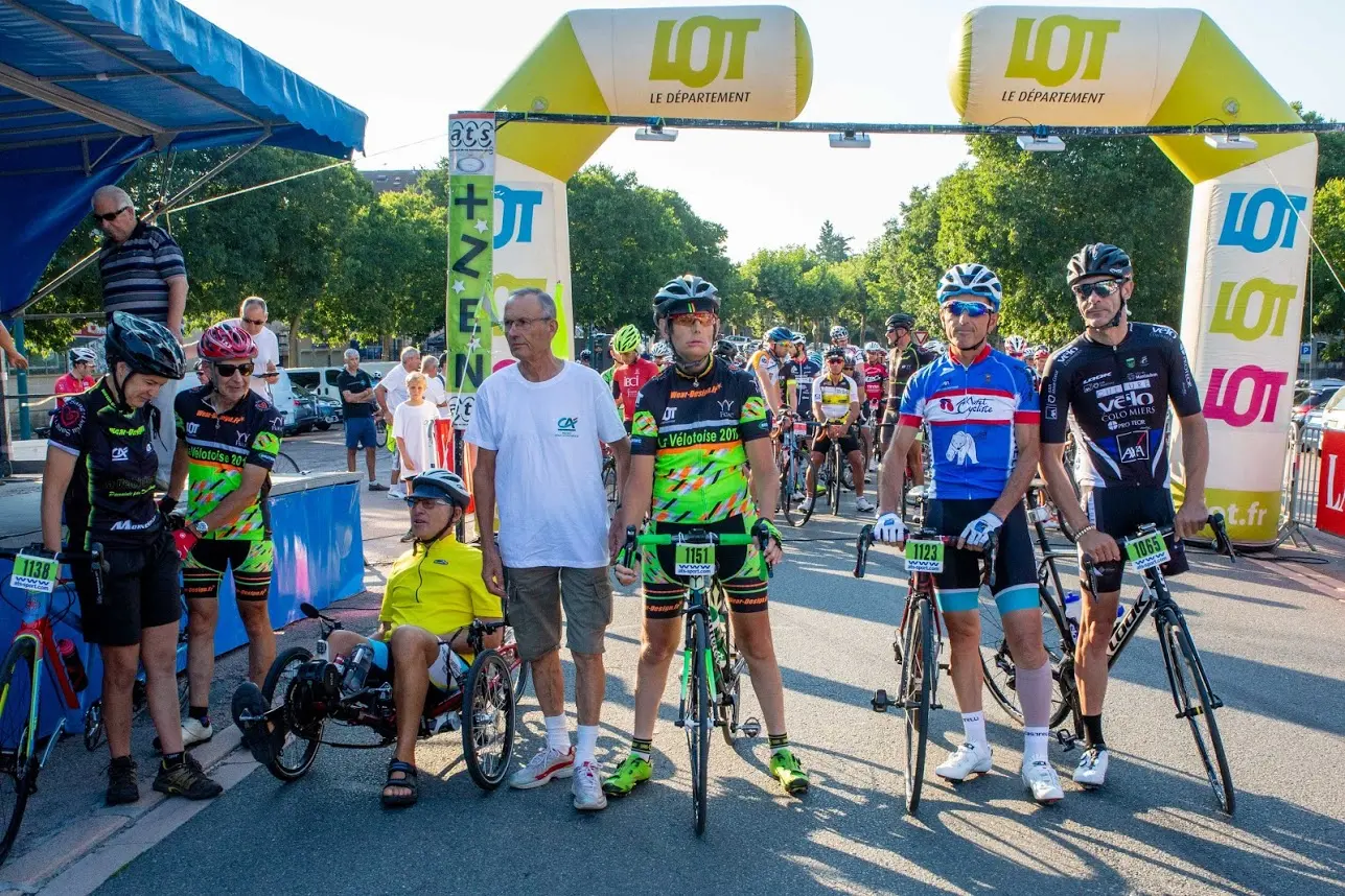 Départ vélotoise