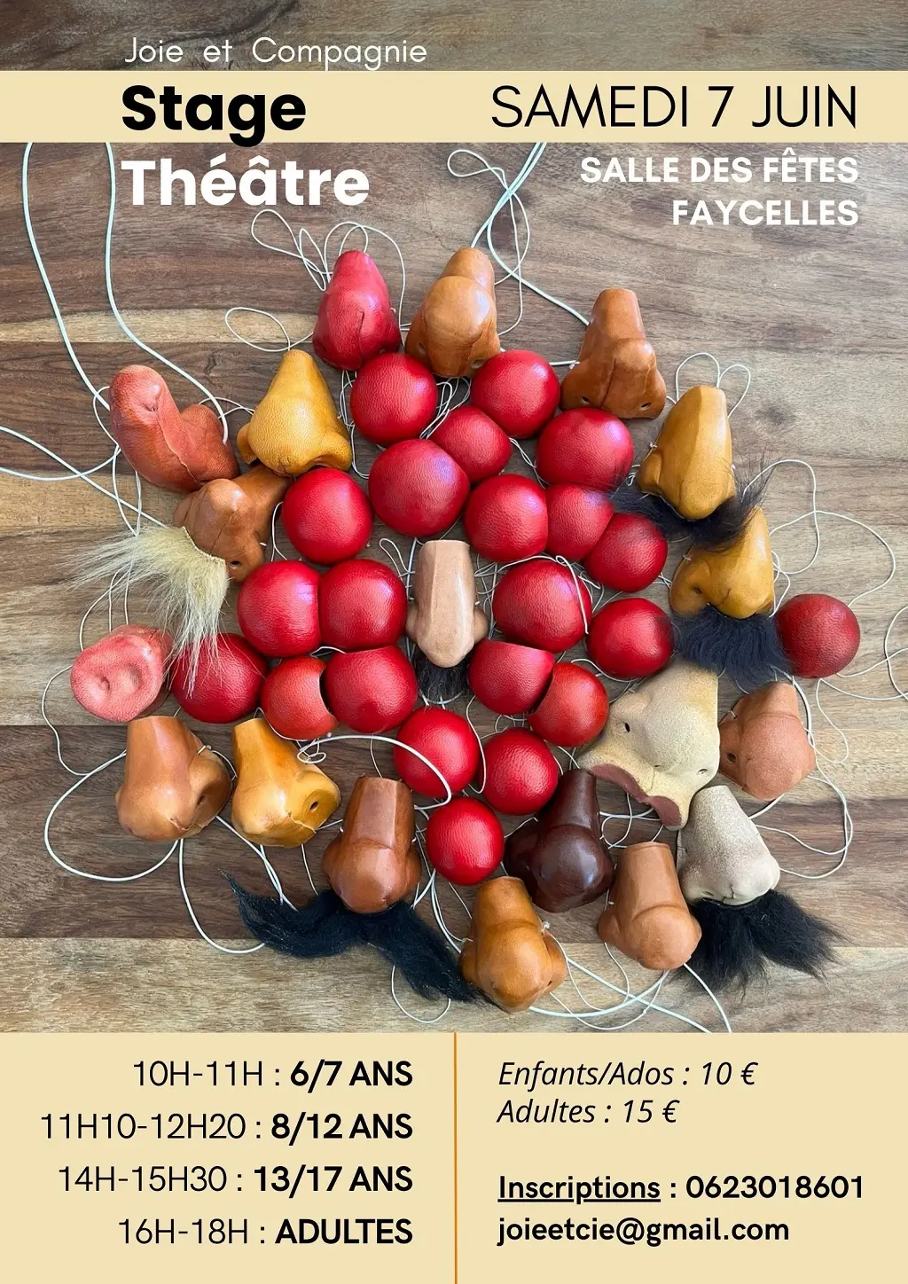stage théâtre