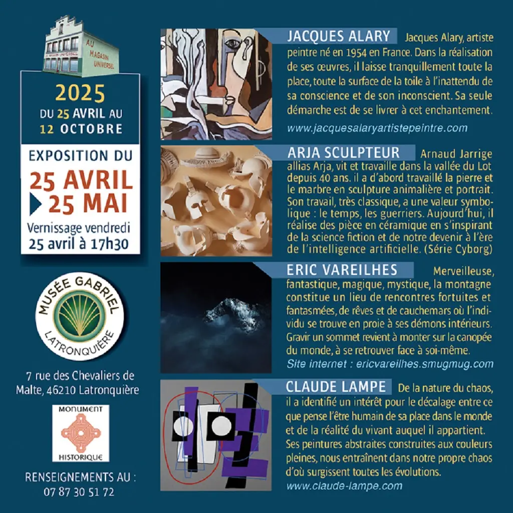 EXPO 25 avr 25 mai