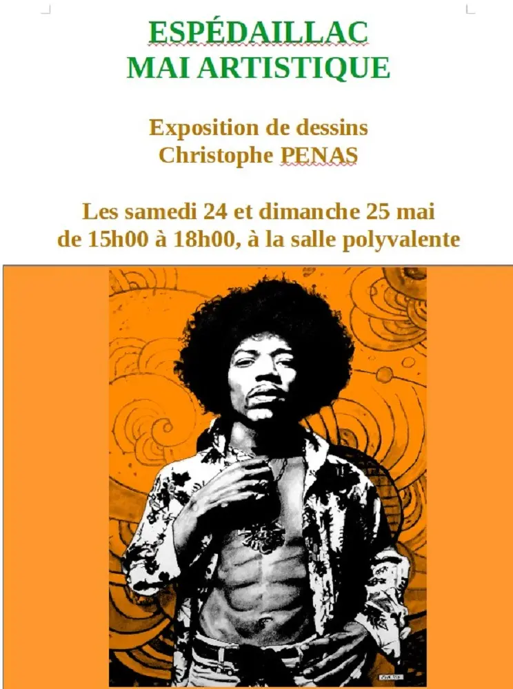 Flyers Espédaillac mai christophe PENAS