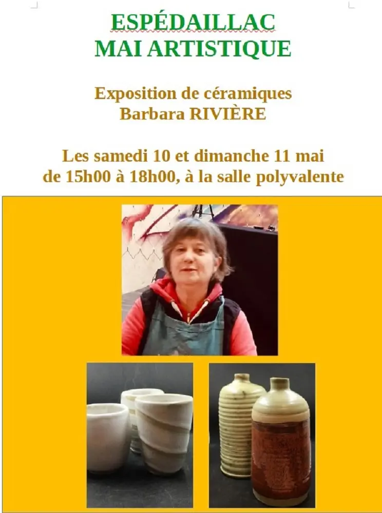 Flyers Espédaillac mai barbara rivière
