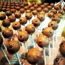 sucettes au chocolat
