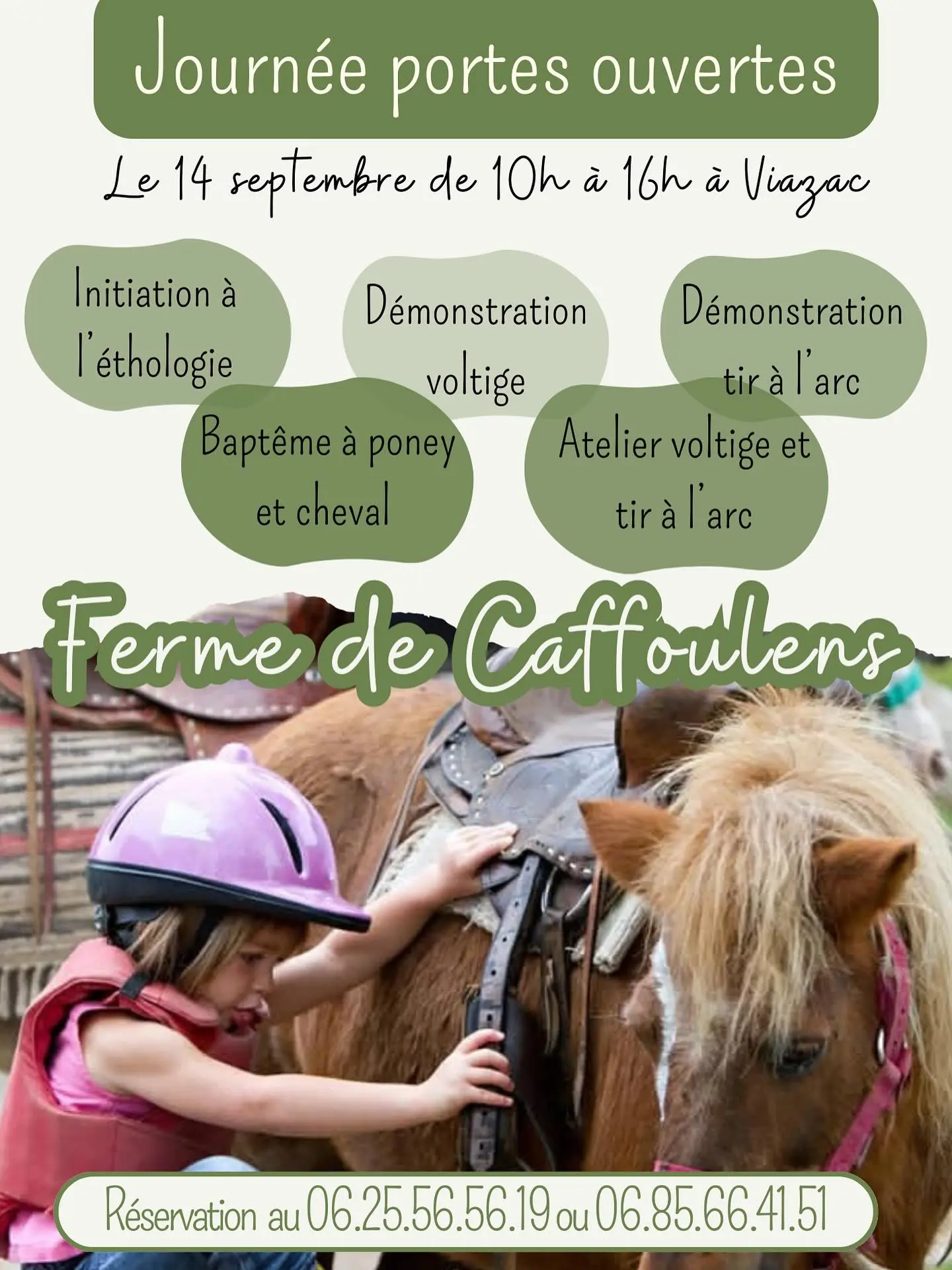 Ferme de Caffoulens portes ouvertes 14 sept