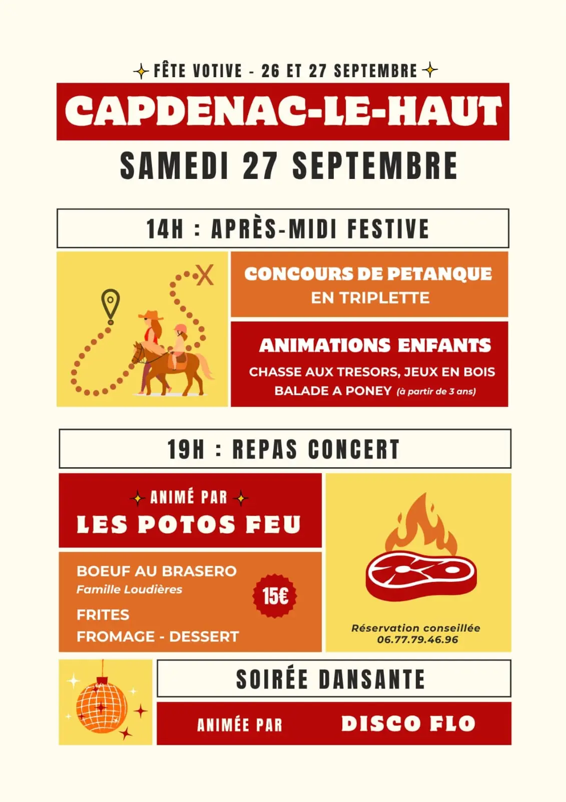 Fête Votive 2025 - Samedi