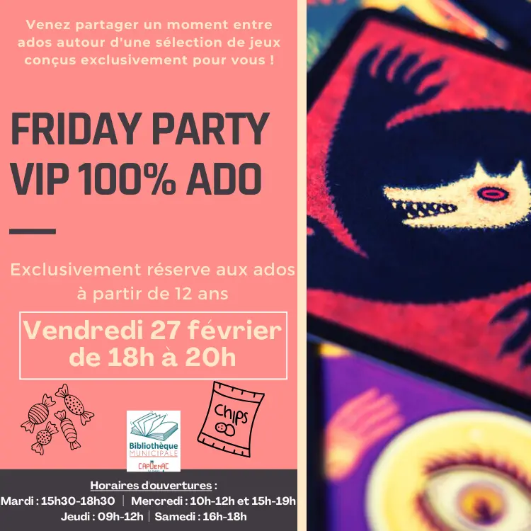 Fev26-FRIDAY PARTY VIP ADO