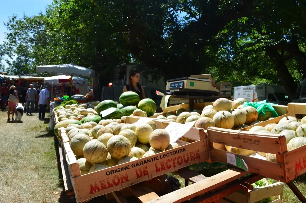 Foire de Caminel - Les melons