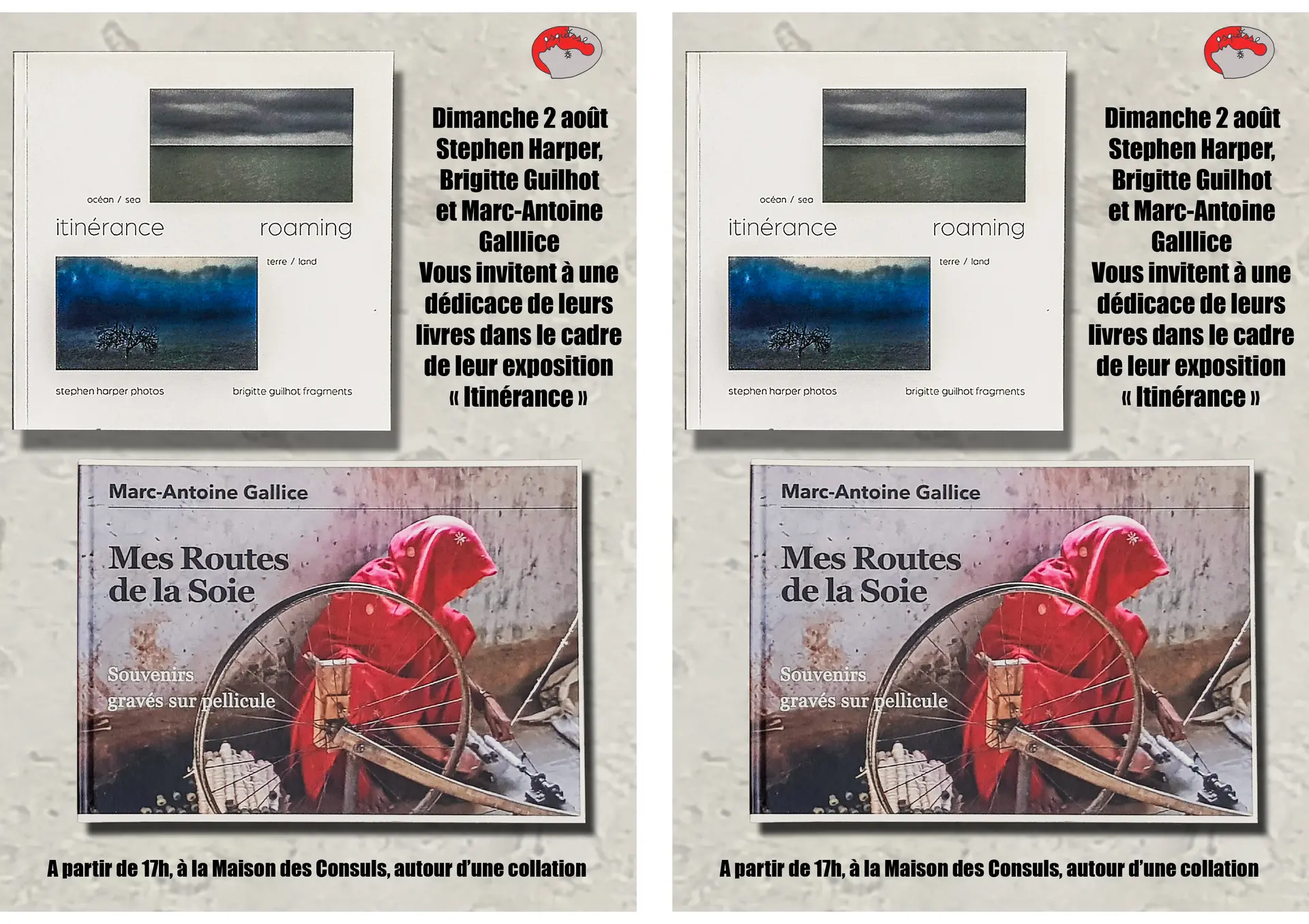 Flyers dédicace