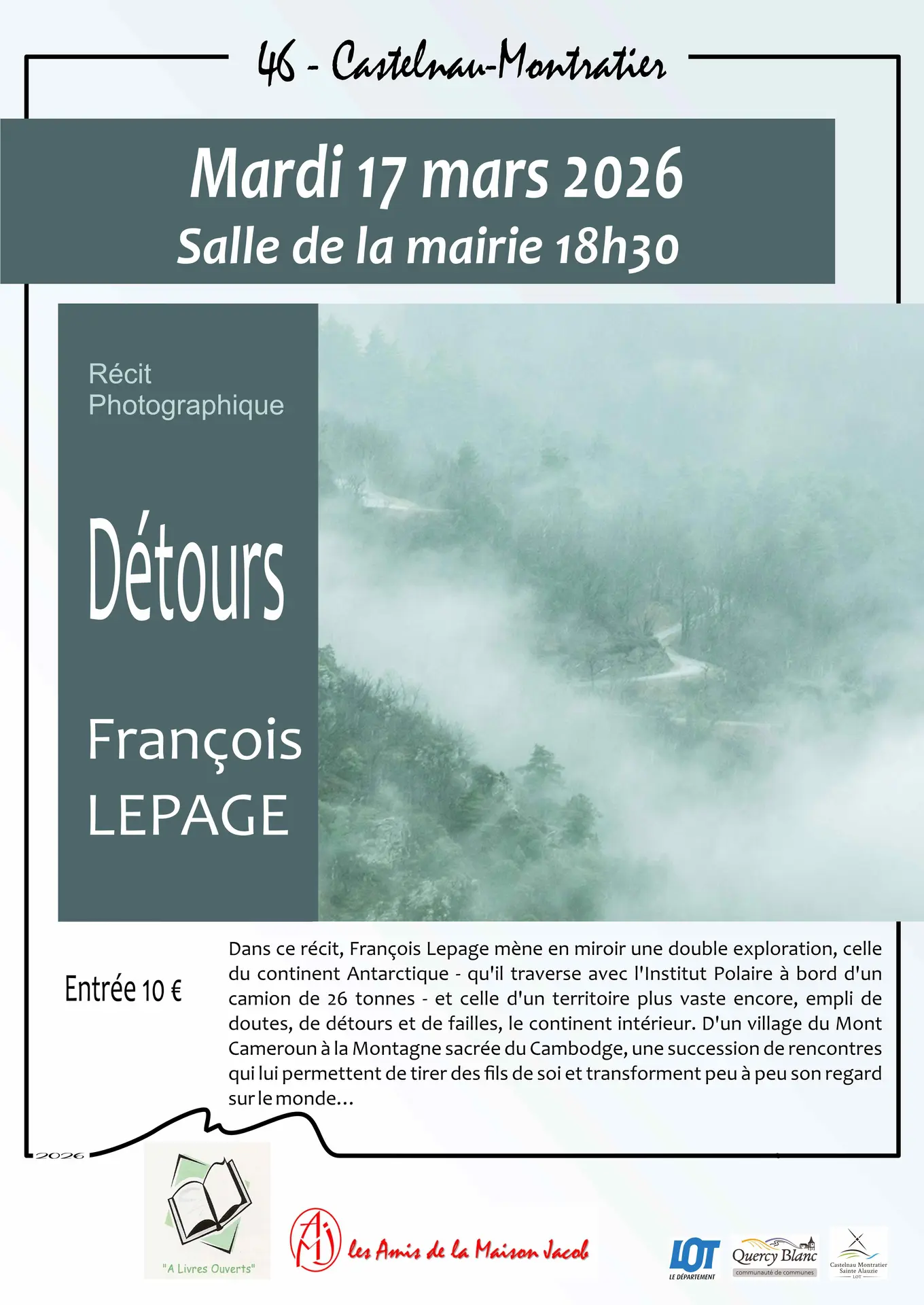 François LEPAGE conférence 2026