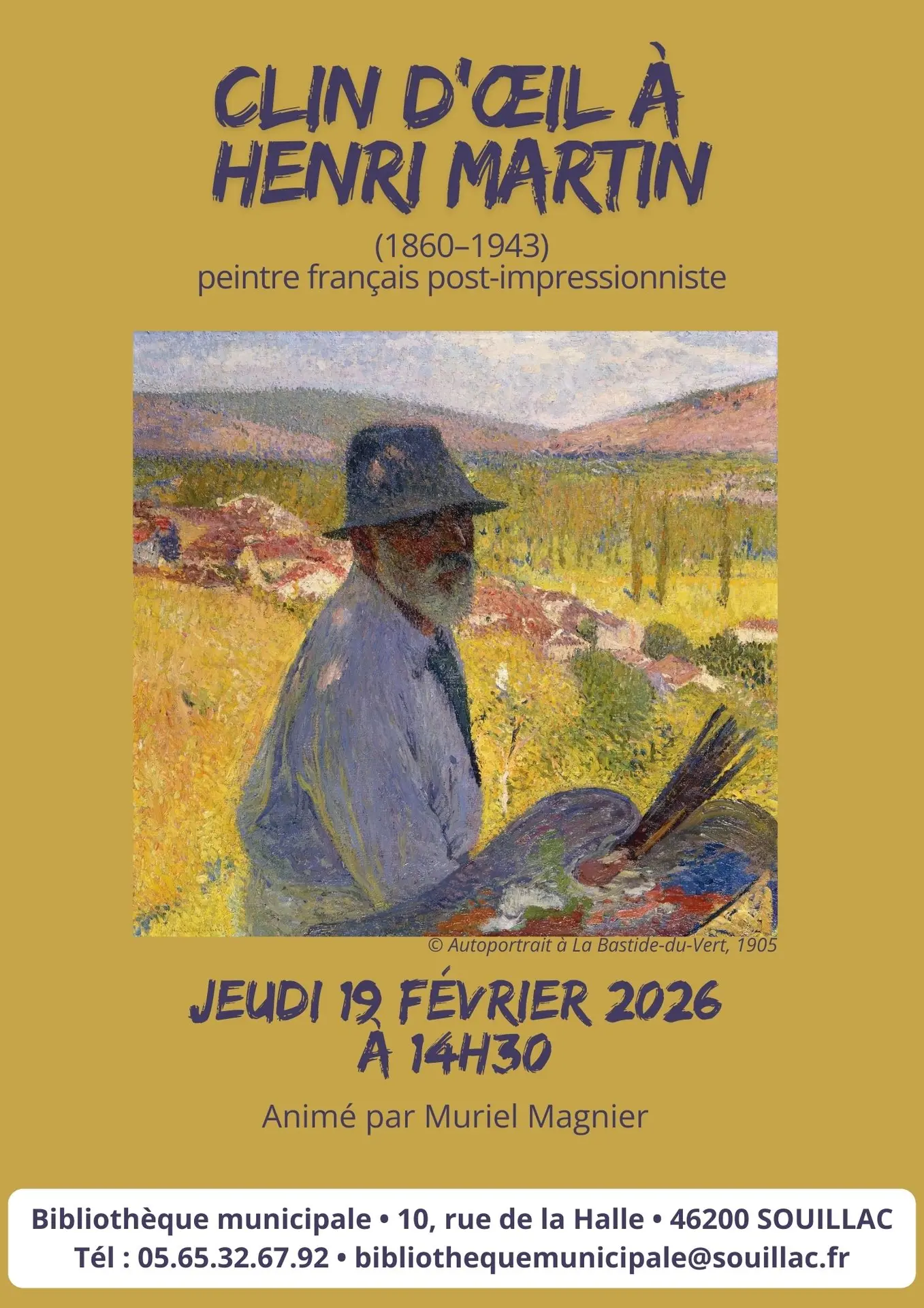 Henri Martin (1860–1943), peintre français post-impressionniste. - 1