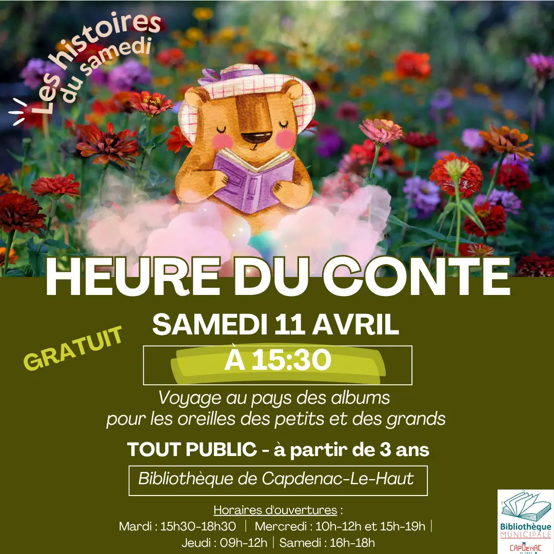 Heure ConteJardin 11avril