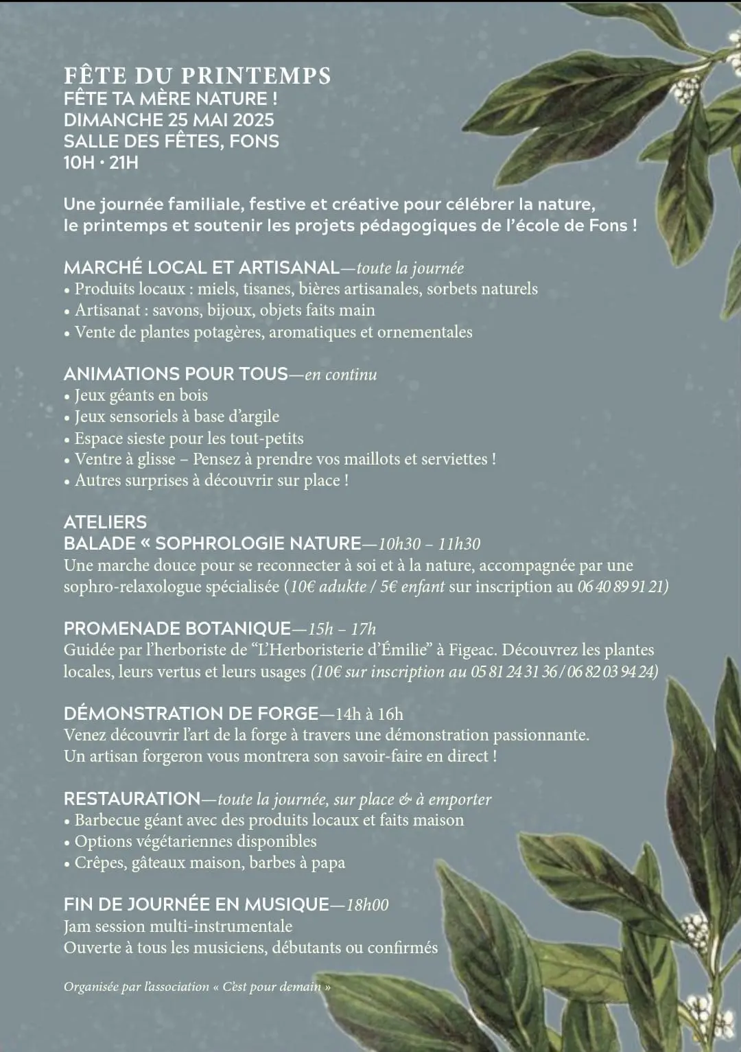 printemps à fons