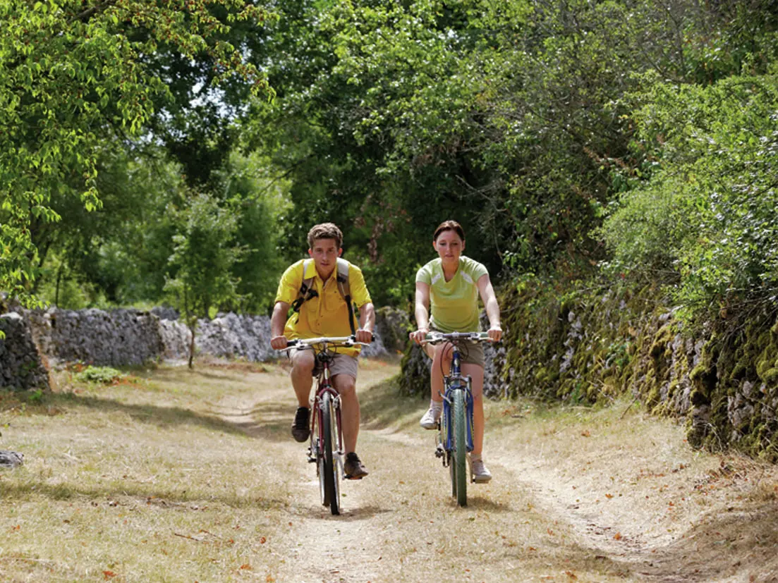 VTT sur le Causse