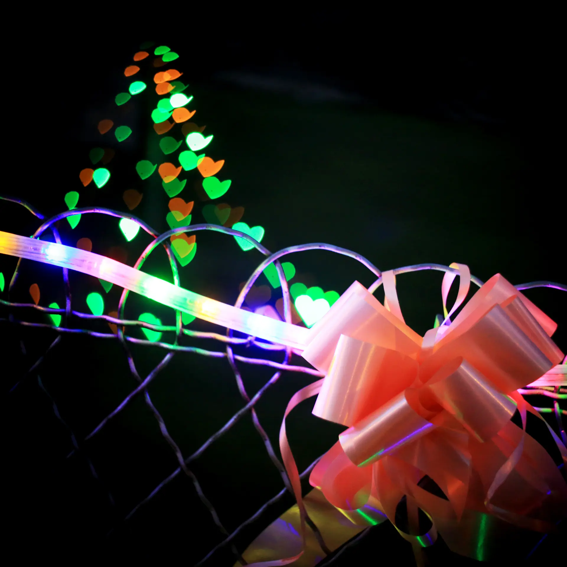 Illuminatiions de Noël à Lunegarde 2015
