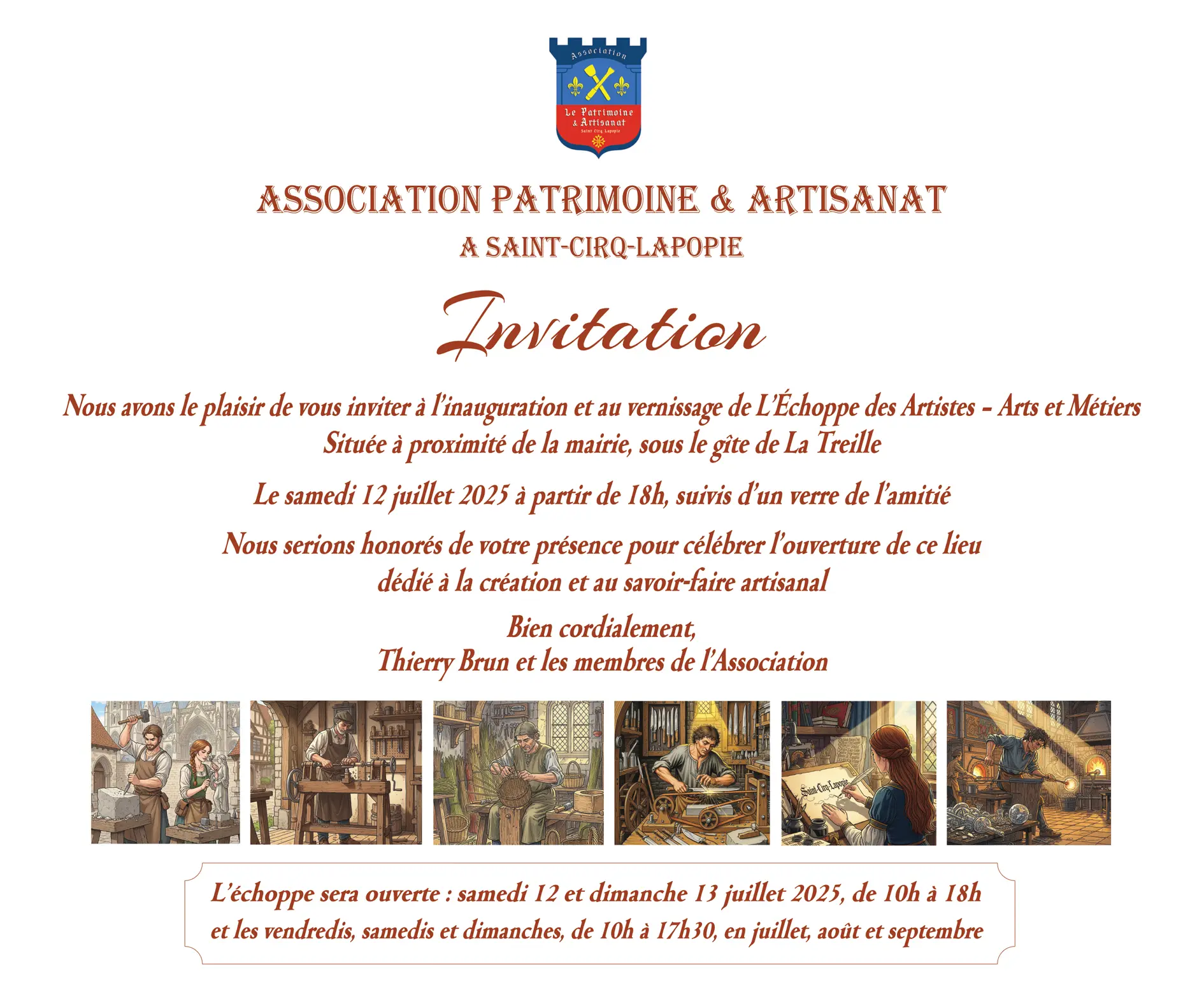 Recto - Verso - habitants SCLapopie
