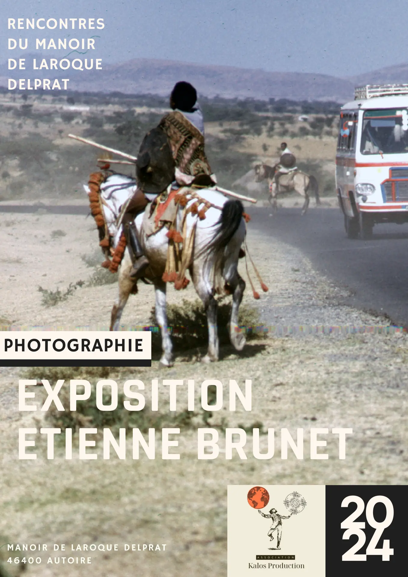 Affiche exposition Etienne Brunet