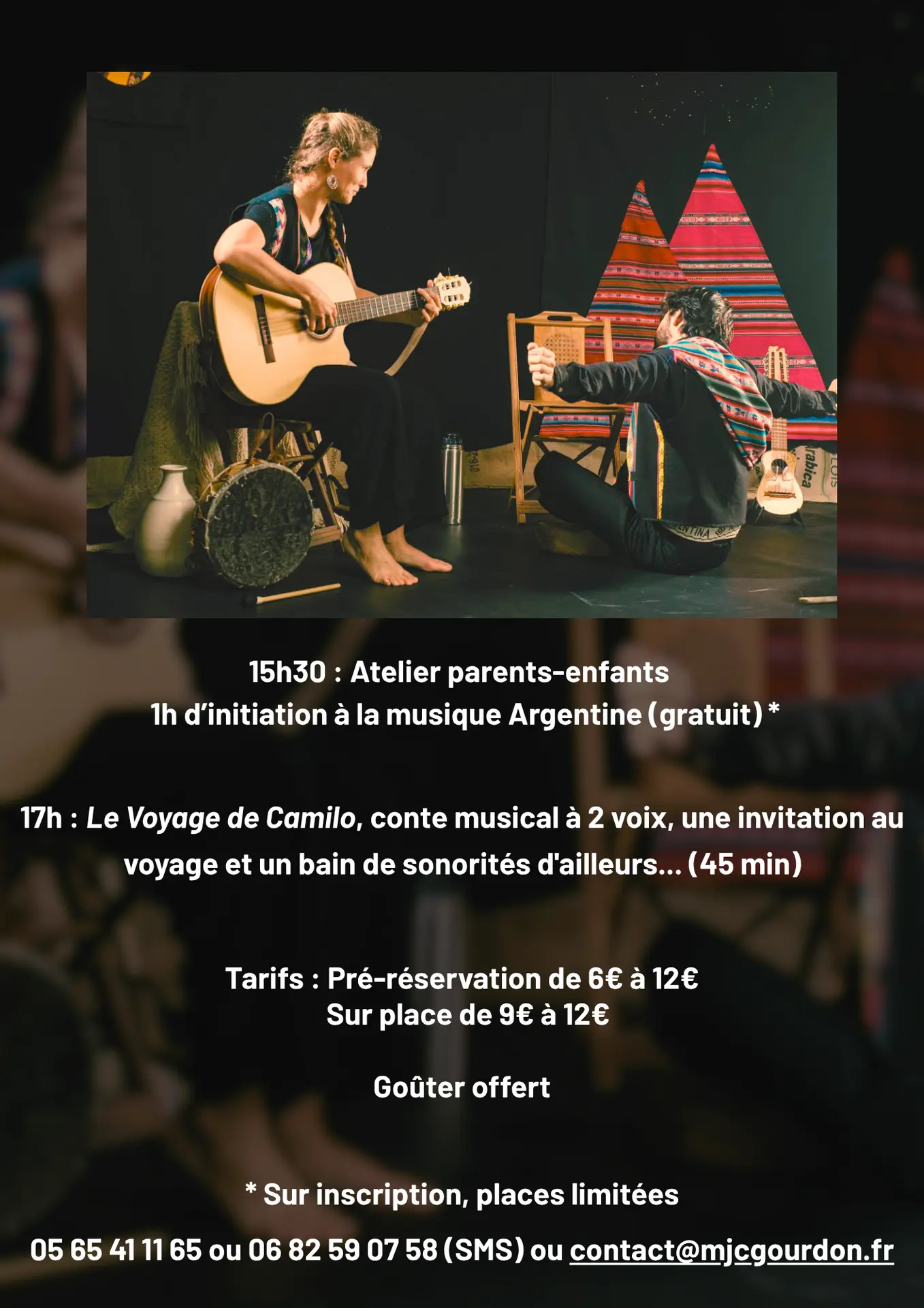 Programme Le Voyage de Camilo
