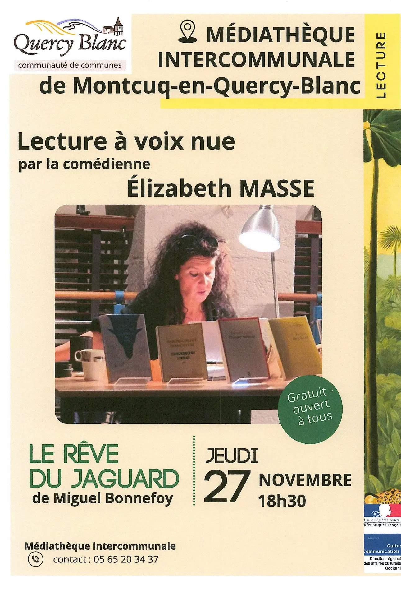 Lecture à voix nue 27.11.2025