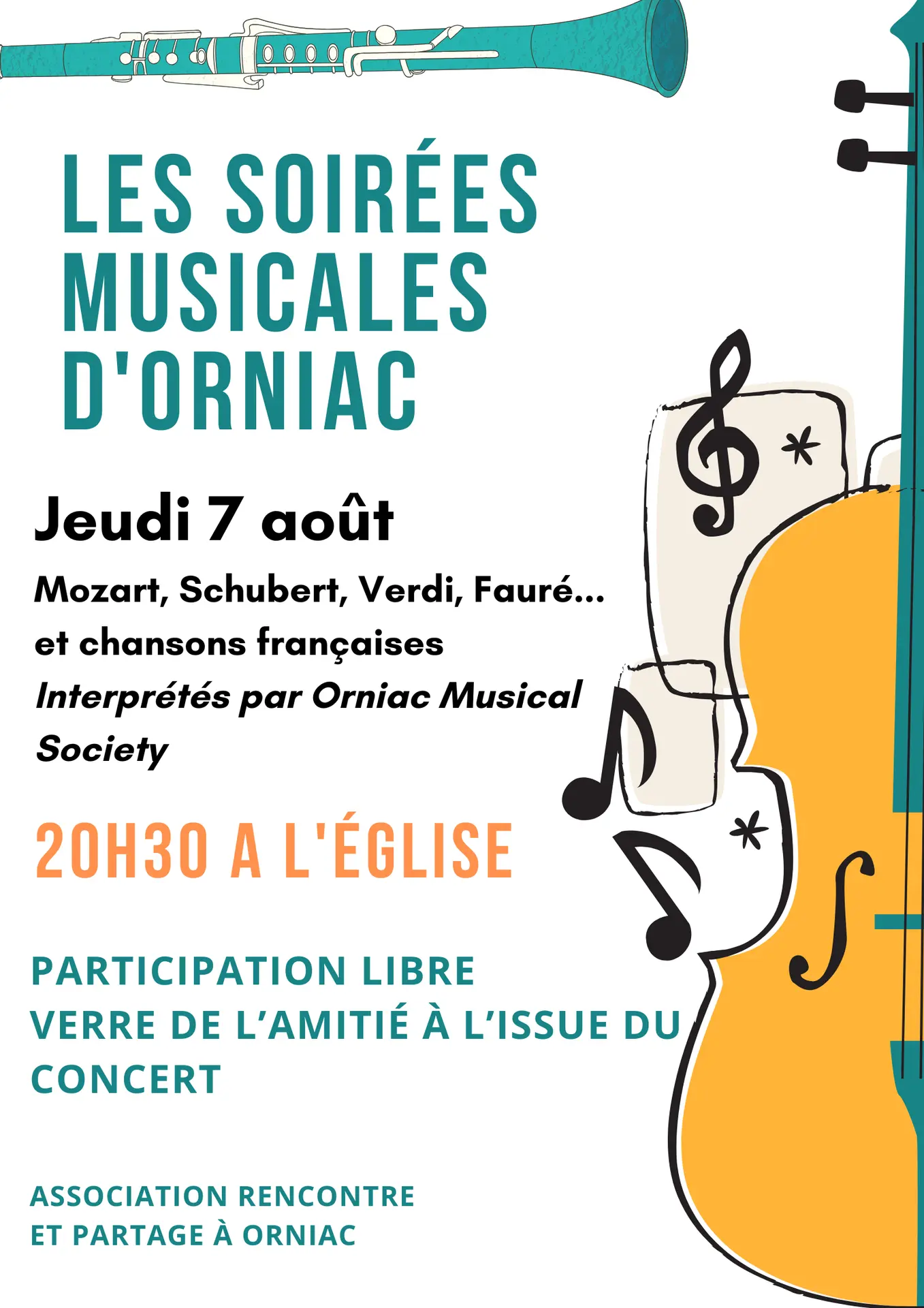 Les soirées musicales d'Orniac - 1