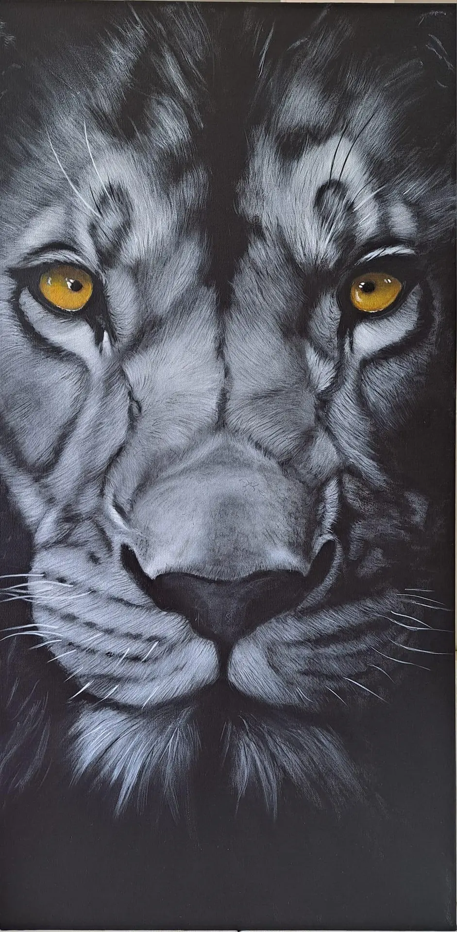 Peinture Lion