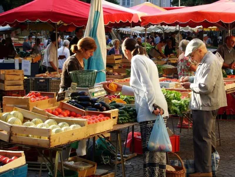 Marché à Cahors