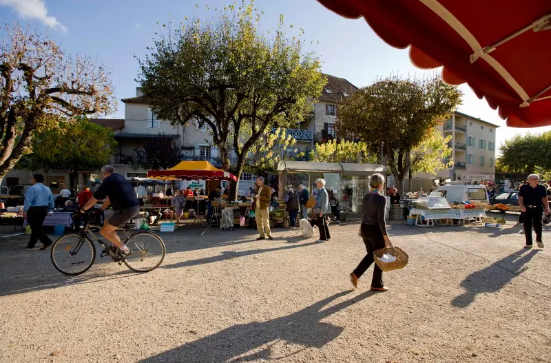 Marché à Cajarc