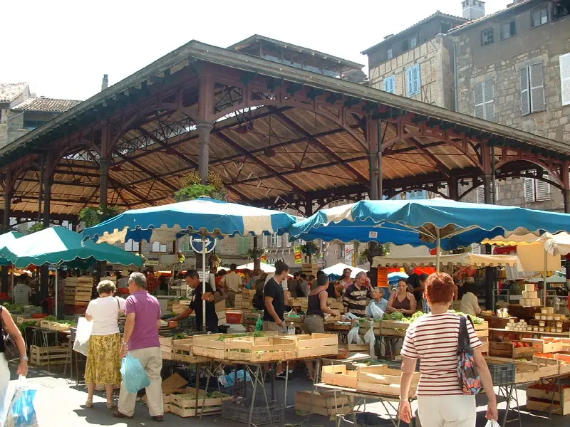 Marché à Figeac
