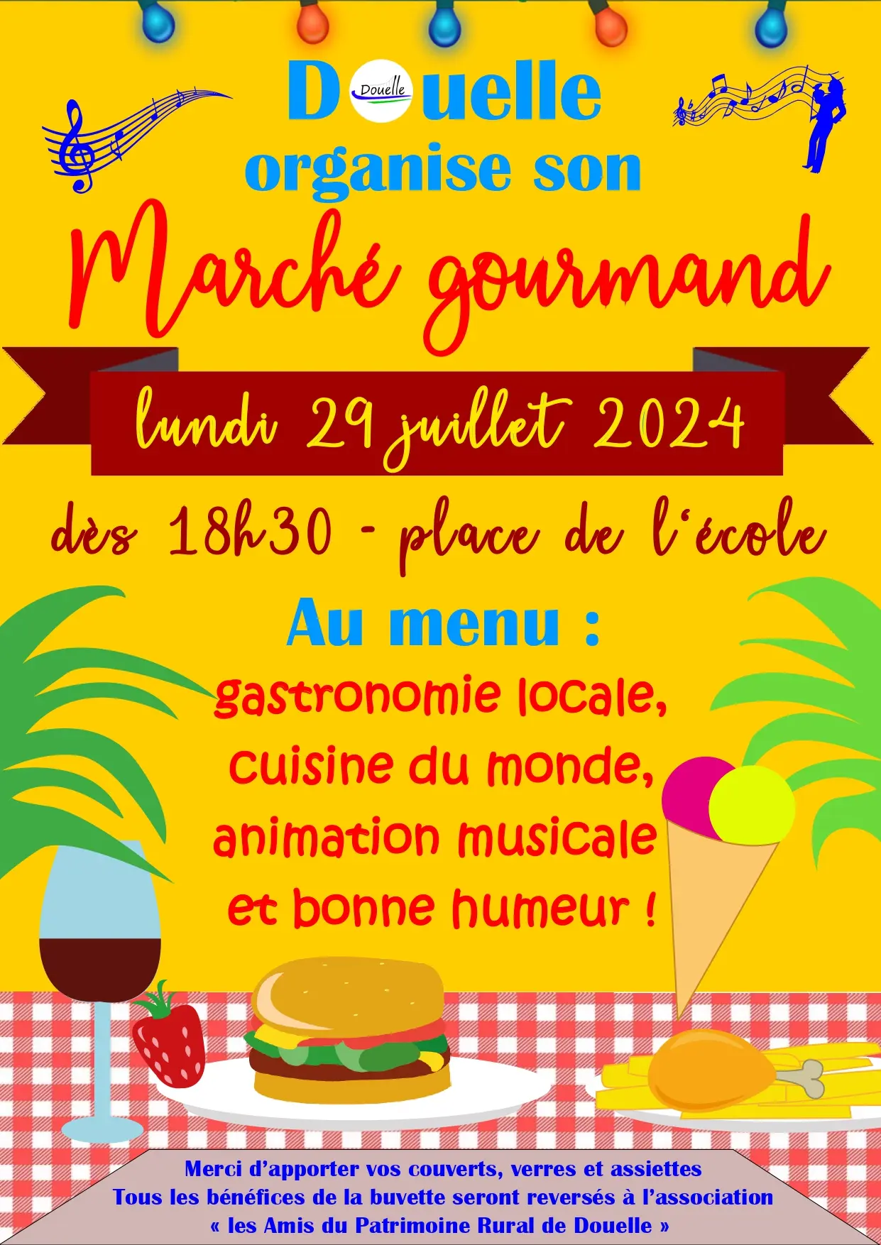 Marché gourmand 2024