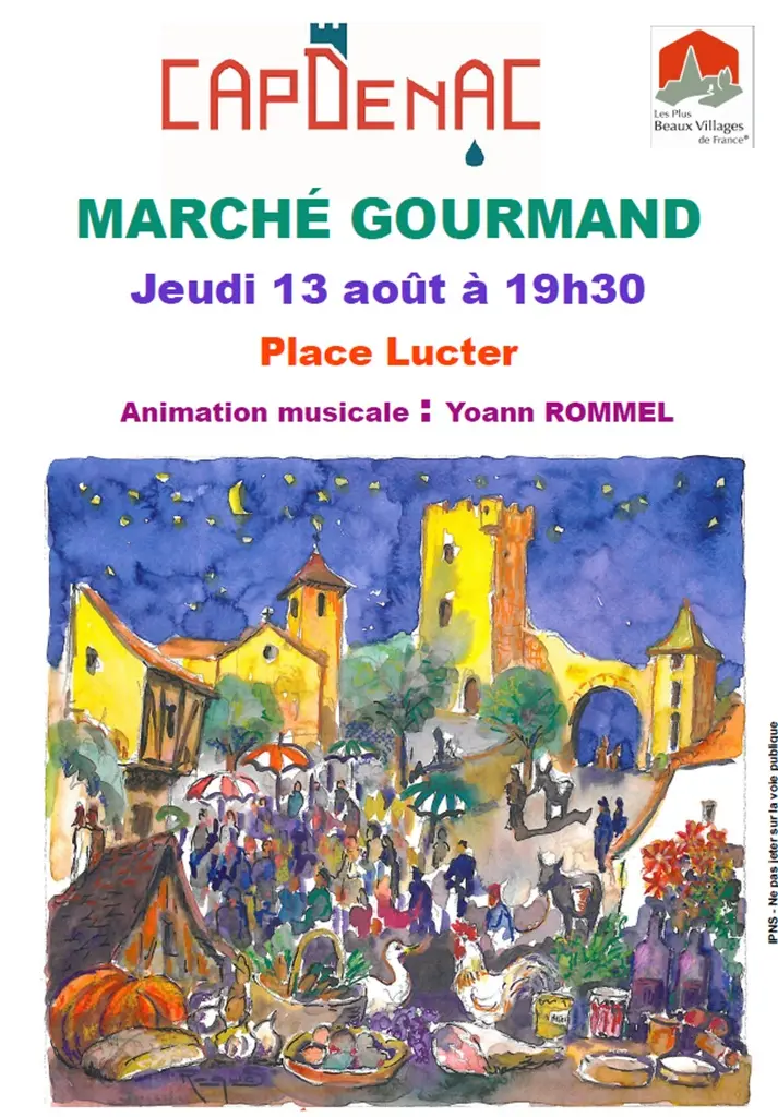 Marché gourmand Capde 13-08