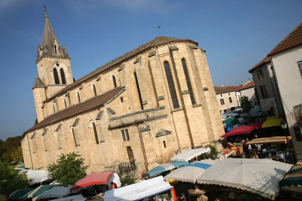 Marché de Prayssac - Lot Tourisme - J. Morel
