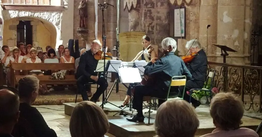 Le Quatuor Parisii à Marcilhac sur Célé