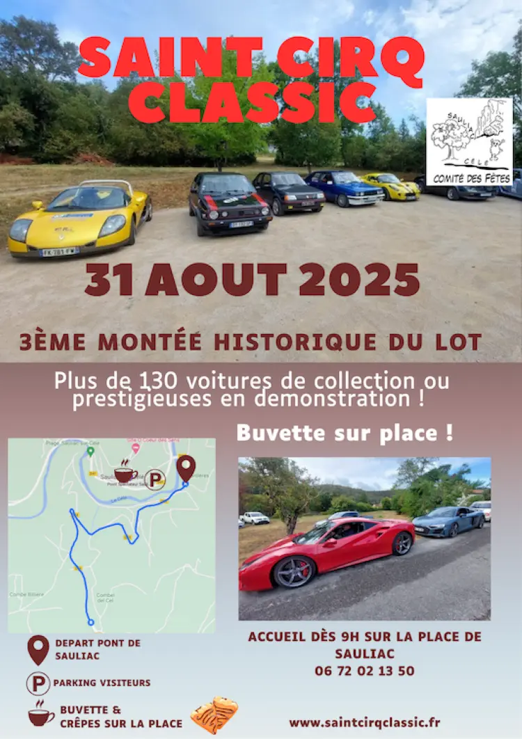 Monteģe historique Sauliac OK