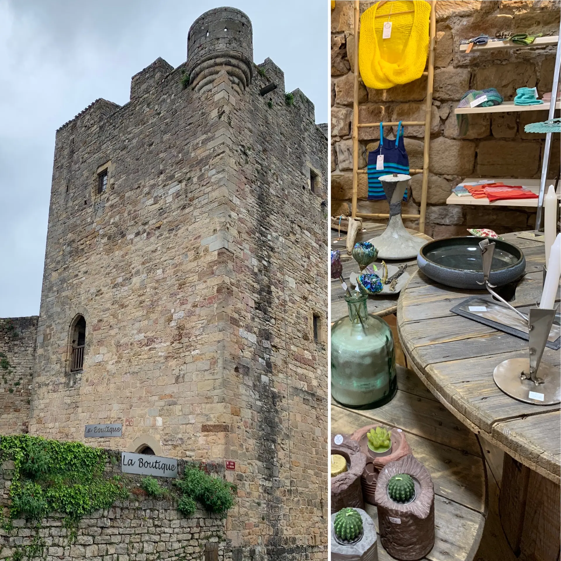 boutique éphémère de la Tour à Capdenac-Le-Haut