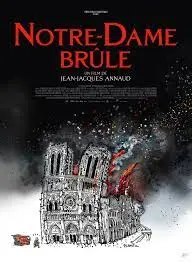 Notre Dame brûle