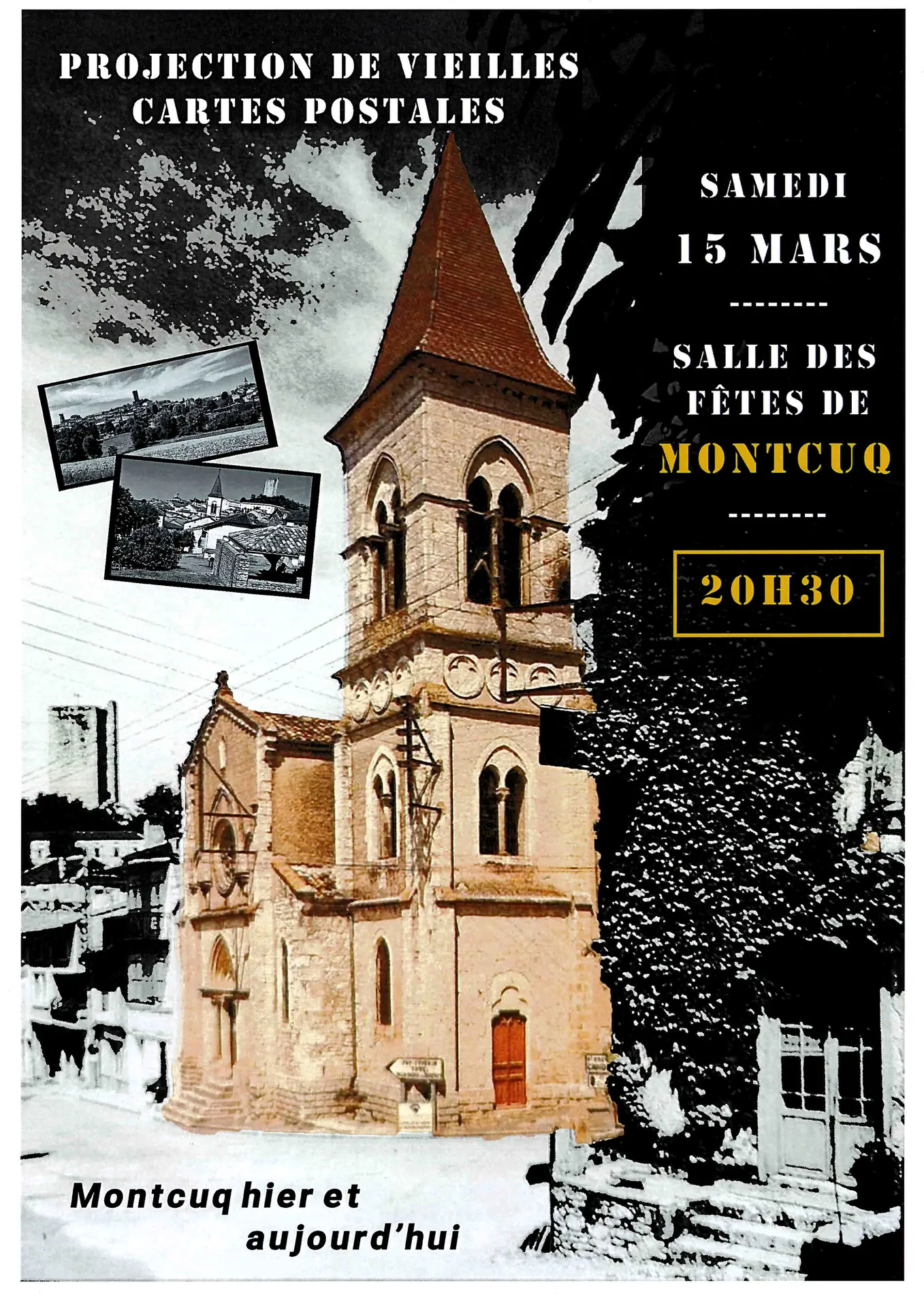 PROJECTION VIEILLES CARTES POSTALES 15.03.2025
