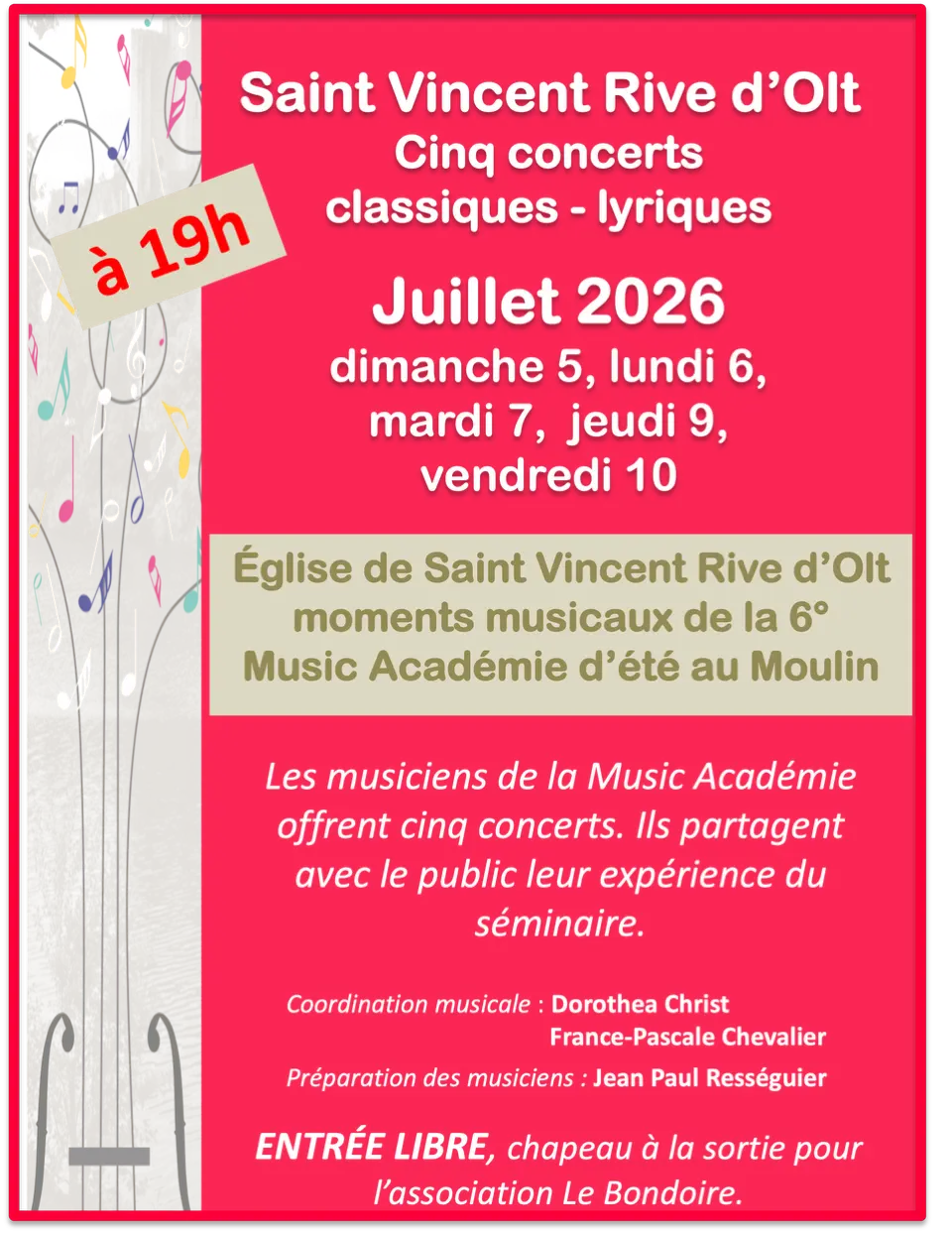 Petits flyers 2026