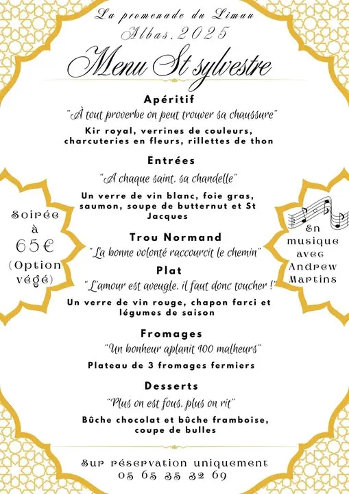 Promenade du Limau - Albas - 31déc soir