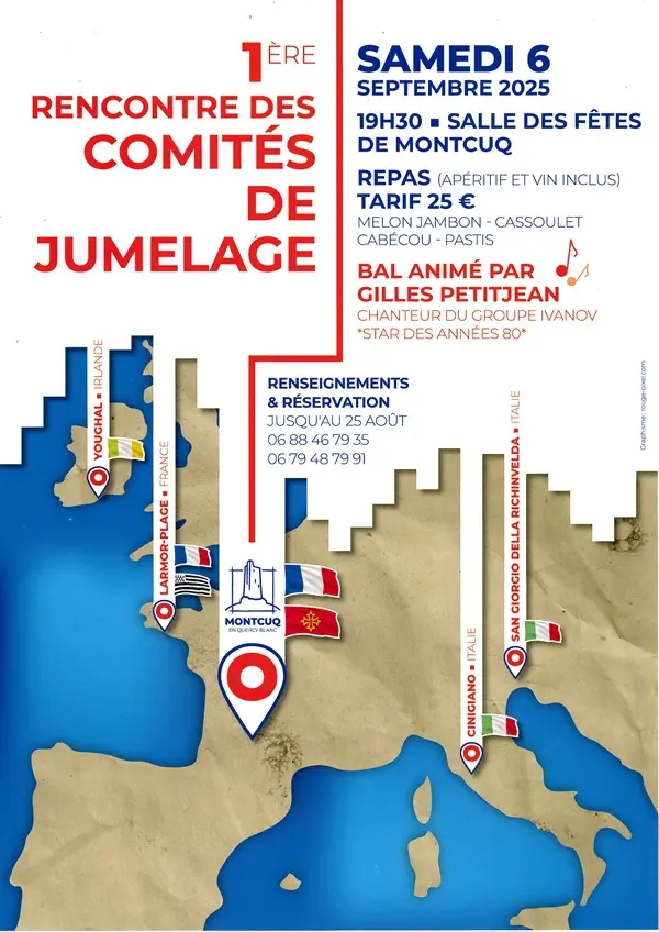 Rencontre comités de jumelage 06.09.2025