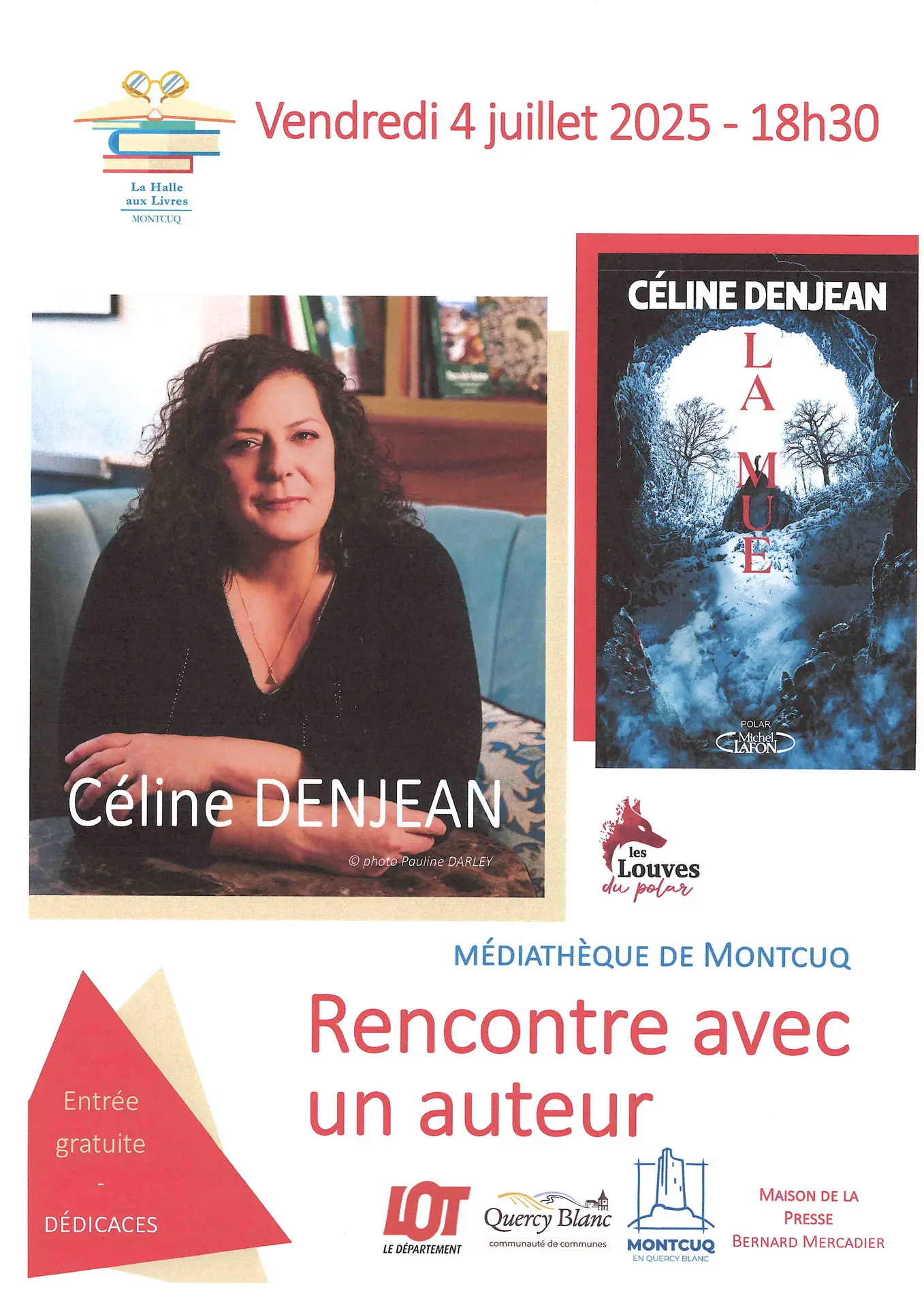 Rencontre auteur médiathèque Mtq 04.07.2025
