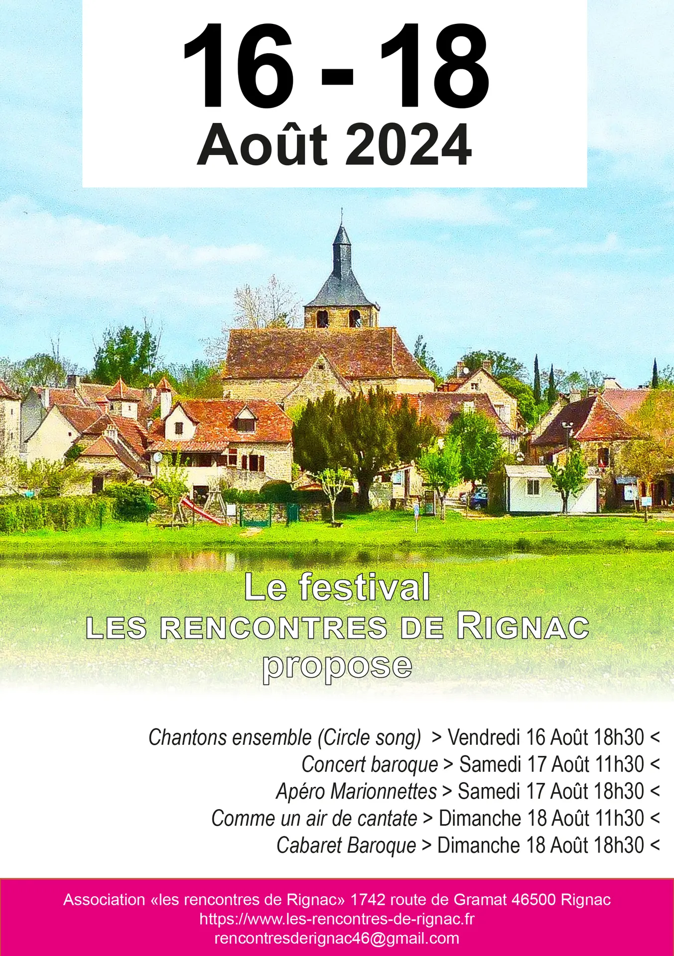 Rencontres Rignac Flyer