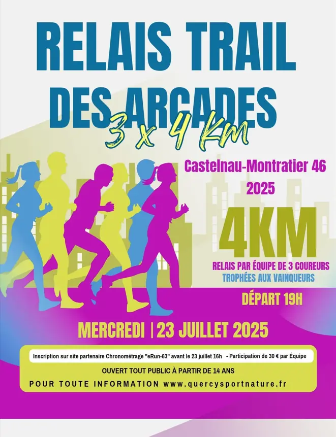 Relais trail des Arcades 2025
