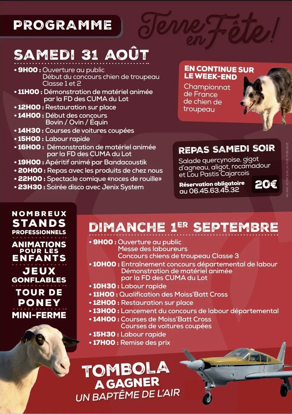 terre en fête programme