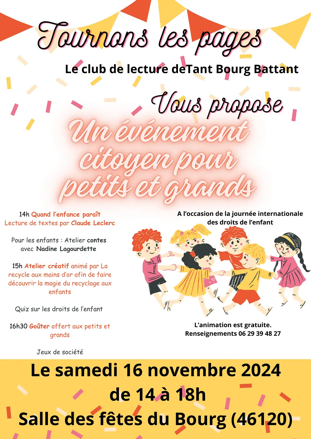 Samedi 16 novembre 2024 - 1